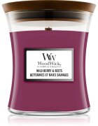 Woodwick Wild Berry & Beets lumânare parfumată cu fitil din lemn 275 g