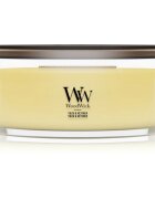 Woodwick Yuzu & Vetiver lumânare parfumată cu fitil din lemn 453.6 g