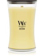 Woodwick Yuzu & Vetiver lumânare parfumată cu fitil din lemn 610 g
