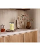 Woodwick Yuzu & Vetiver lumânare parfumată cu fitil din lemn 610 g