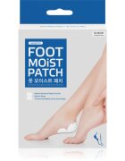 Wooshin Labottach Foot Moist plasturi exfolianți cu hidrogel pentru călcâie 2 pereche