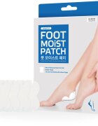 Wooshin Labottach Foot Moist plasturi exfolianți cu hidrogel pentru călcâie 2 pereche