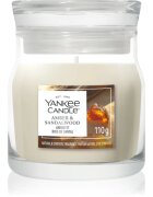 Yankee Candle Amber & Sandalwood lumânare parfumată Signature 110 g