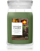 Yankee Candle Balsam & Cedar Fireside lumânare parfumată 567 g