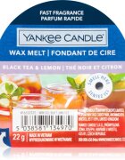 Yankee Candle Black Tea & Lemon ceară pentru aromatizator Signature 22 g