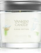 Yankee Candle Clean Cotton lumânare parfumată Signature 122 g