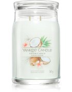 Yankee Candle Coconut Beach lumânare parfumată Signature 567 g