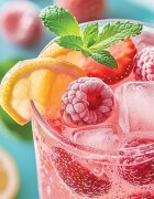 Yankee Candle Iced Berry Lemonade lumânare parfumată Signature 110 g