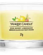 Yankee Candle Iced Berry Lemonade lumânare votiv glass 37 g