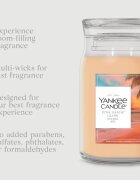 Yankee Candle Pink Sands Glow lumânare parfumată 368 g
