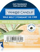 Yankee Candle Sage & Citrus ceară pentru aromatizator 22 g