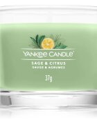 Yankee Candle Sage & Citrus lumânare votiv Signature 37 g