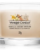Yankee Candle Vanilla Crème Brûlée lumânare votiv glass 37 g
