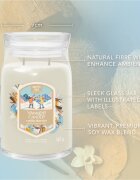 Yankee Candle Vanilla Flurries lumânare parfumată Signature 567 g