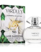 Yardley Flowerful Luxe Gardenia Eau de Toilette pentru femei 50 ml
