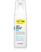 Yellow Professional Curls Curly Leave-in Mousse ingrijire leave-in pentru păr creț 160 ml