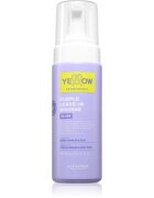 Yellow Professional Silver Purple Leave-In Mousse spumă de păr neutralizeaza tonurile de galben 160 ml