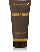 Yves Rocher Ambre Noir gel de dus pentru corp si par pentru barbati 200 ml