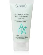 Ziaja Face Mask + Scrub with Fruit Acids masca exfolianta 55 ml