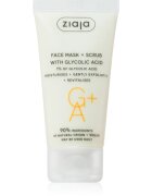 Ziaja Face Mask + Scrub with Glycolic Acid masca exfolianta 55 ml