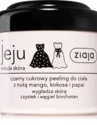 Ziaja Jeju Young Skin exfoliant de corp cu zahăr negru 200 ml