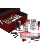 ZMILE COSMETICS Beauty Case Velvety servietă pentru cosmetice Dark Berry
