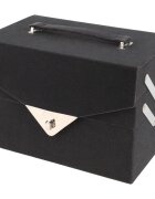 ZMILE COSMETICS Beauty Case Velvety servietă pentru cosmetice Dark Grey