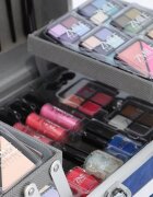 ZMILE COSMETICS Traveller Blue servietă pentru cosmetice