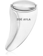 Zoë Ayla 2-in-1 Gua Sha Roller accesoriu de masaj faciale 1 buc