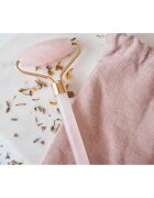 Zoë Ayla Rose Quartz Luxurious Facial Roller rolă pentru masaj faciale 1 buc