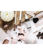 Zoë Ayla Rose Quartz Luxurious Facial Roller rolă pentru masaj faciale 1 buc