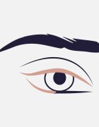 ZOEVA 317 Wing Liner pensula pentru aplicarea tusului de ochi 1 buc