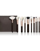 ZOEVA The Artists Brush Set Rose Golden Edition set de călătorie cu pensule
