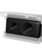 ZOEVA Velvet Love Duo Sharpener ascutitoare dubla pentru creion de ochi 1 buc