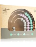 Zopa Counter abac din lemn Rainbow 1 buc