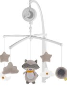 Zopa Music Mobile Raccoon carusel pentru pătuț cu melodie 1 buc