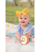 Zopa Plush Musical Toy 3 in 1 My First Drum jucărie de pluș cu melodie 12 m+ 1 buc