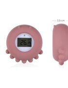 Zopa Silicone Digital Thermometer 2in1 termometru digital pentru cadă Old Pink 1 buc