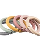 Zopa Silicone Links set de cercuri Multicolor 6 buc