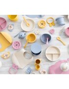 Zopa Silicone Tableware Set serviciu de masă pentru copii Sand Beige 1 buc
