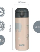 Zopa Thermo Bottle termos cu pai Cookie Beige 1 buc