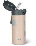 Zopa Thermo Bottle with Silicone Holder and Drinking Spout termos cu pai Safari 1 buc