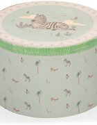Zopa Wooden Drum jucărie muzicală din lemn Pink 1 buc