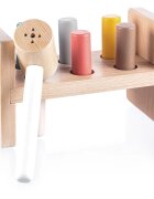 Zopa Wooden Nailer joc interactiv de lovit cu ciocanul din lemn 1 buc