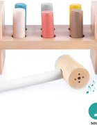 Zopa Wooden Nailer joc interactiv de lovit cu ciocanul din lemn 1 buc