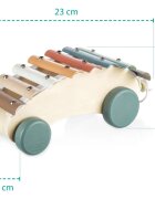 Zopa Wooden Pull Xylophone xilofon de tras din lemn 1 buc