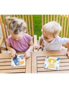 Zopa Wooden Puzzle Small puzzle din lemn Zebra 1 buc