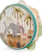 Zopa Wooden Tambourine Montessori jucărie muzicală din lemn 1 buc