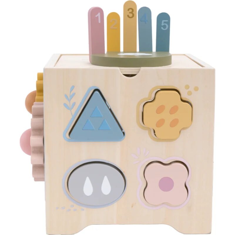 2Kids Toys Motor Activity Cube jucărie cu activități 12m+ 37 buc