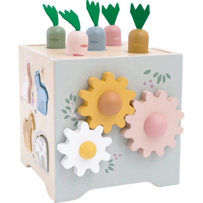 2Kids Toys Motor Activity Cube jucărie cu activități 12m+ 37 buc